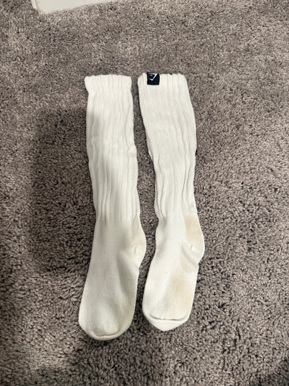 Classic Ribbed Socks white